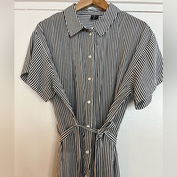 Vero Moda Striped Shirt Dress - Picture 4 of 16